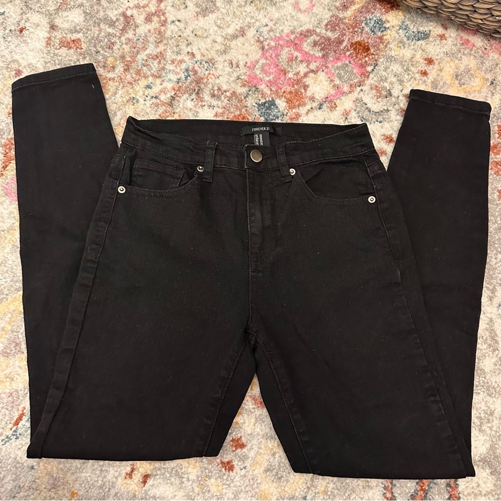 Forever 21 Black Women Jeans